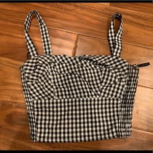 Trashy Diva xs gingham Trixie top